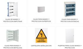 CAJAS PARA MANDO Y PROTECCION