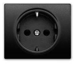 BJC 22724-AC - TECLA DE ENCHUFE ANTRACITA