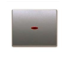 BJC 22705-AFL - TECLA INTERRUPTOR C/NEON ALUMINIO FUSION