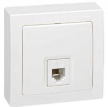  SIMON 73481-50 - TOMA TELEFONO MONOBLOC RJ12  BLANCO