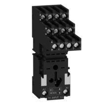 SCHNEIDER ELECTRIC RXZE2S114M - BASE RXM4, E/S SEPARADAS, TORNILLO