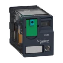 SCHNEIDER ELECTRIC RXM4AB2BD - RELÉ MINIATURA ENCHUFABLE, 6 A, 4 NANC, LED, 24 V CC