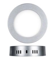 LDV 260630CW - DOWNLIGHT LED 06W 480LM REDONDO 6000K  CROMO MATE SUPERFICIE