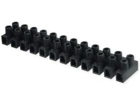 APARELEC BCN N16 - REGLETA DE CONEXION 16MM 750V REGLET2 N16 NEGRA