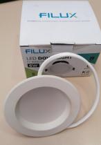 FILUX F9075 - ARO BLANCO 6W 3000-4000-5000K EMPOTRAR IP44