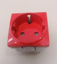 EUNEA MGU3.037.03 - BASE DE 16A ROJO UNICA