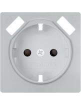 BJC 59724-USB-AM - MIRO, TAPA BASE ENCHUFE SEGURIDAD 2 USB, ALUMINIO METALIZADO