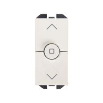  SIMON 20001333-190 - INTERRUPTOR DE PERSIANA 3 POS MODULO ESTRECHO BLANCO MATE