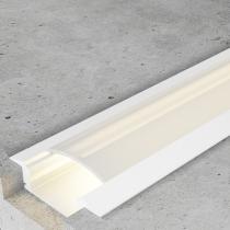 LEDME-EUROPA LM3704 - PERFIL DE ALUMINIO SUB LACADO BLANCO - 2 METROS