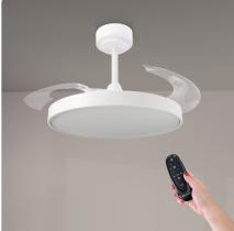 LEDME LM8828 - VENTILADOR DE TECHO LED COAL Ø108 CM