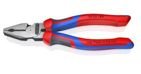 KNIPEX 02 02 180 - ALICATE UNIVERSAL 35% MENOS ESFUERZO 750V