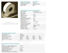 IGLUX TLP220-COB-C - TIRA DE LED AC220 COB 14W/M IP67 3M 3000K