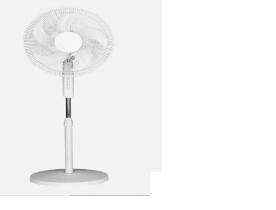 FABRILAMP 256541001 - VENTILADOR DE PIE SPIRIT BLANCO 3VEL 50W 5ASP FIJO Y ROTATOR