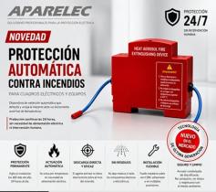 APARELEC EXTCUADRO - EXTINTOR AEROSOL CONTRA INCENDIOS CUADROS