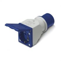 ADAPTADOR SIMPLE 16A IP20 250V CETAC  SCAME