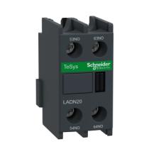 LADN20 - BLOQUE CONT. AUX.2NA FRONT.  SCHNEIDER ELECTRIC